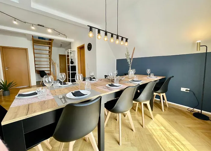 アパート Design Maisonette I Kamin I 10 Personen I Netflix *